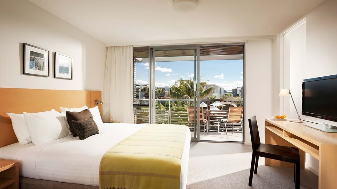 Bedroom for your comfort at luxury central coast resort