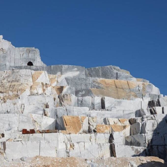 example of marble tour in carrara