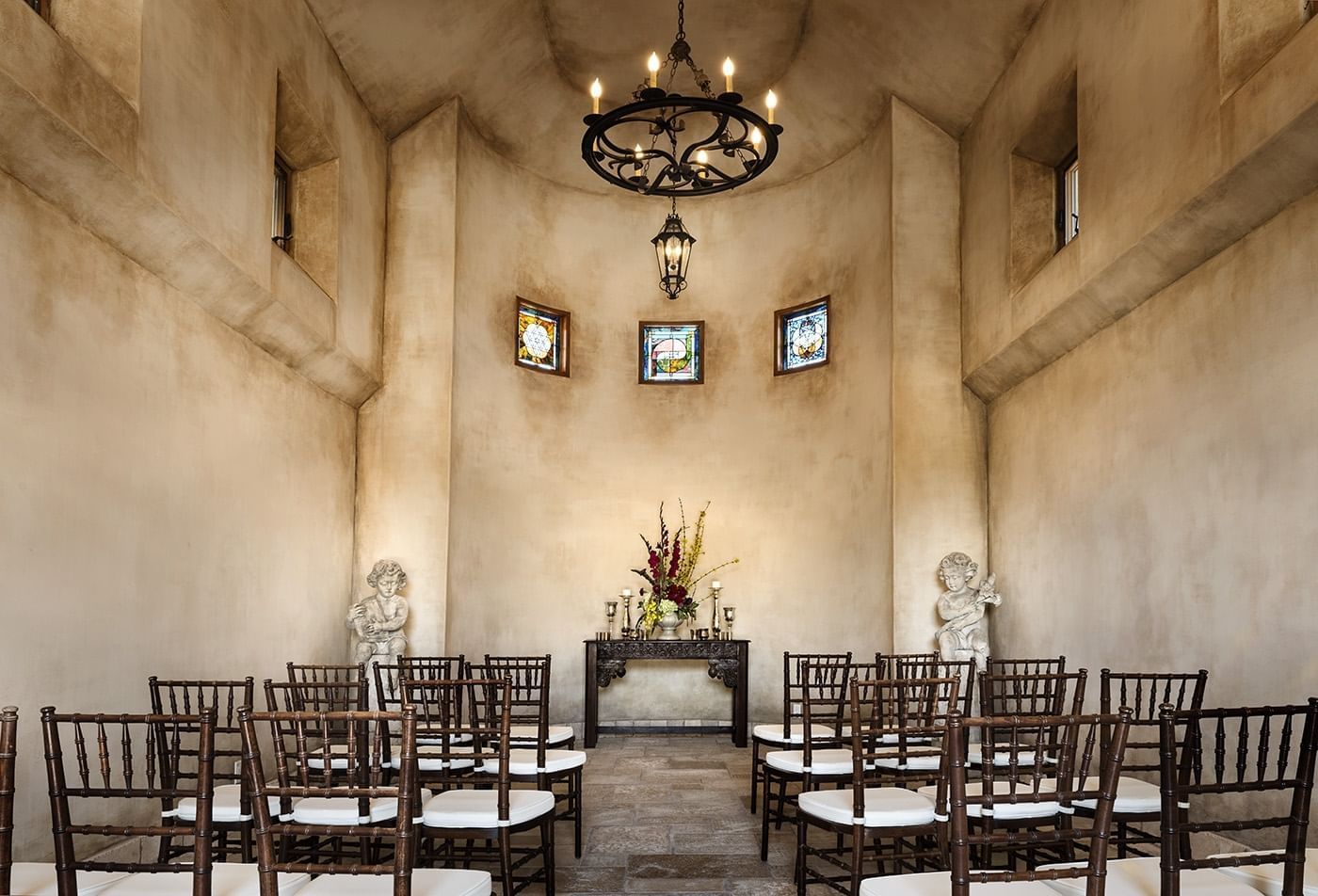 Lorem ipsum The stone chapel at Allegretto Vineyard Resort in Paso Robles re