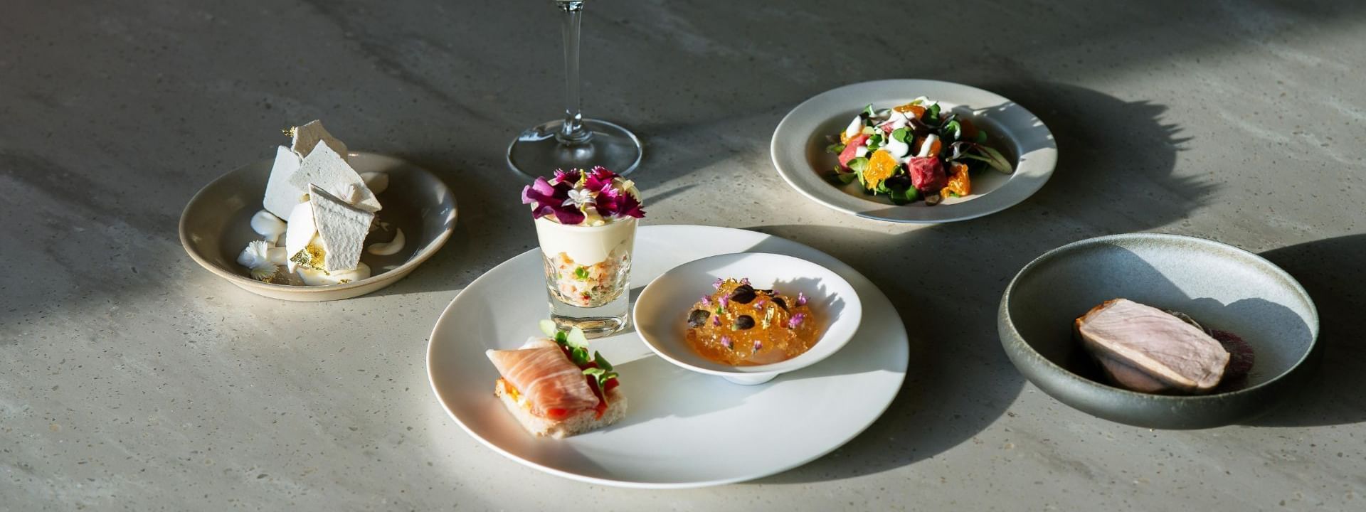 Sen5es set dinner menu in perth cbd