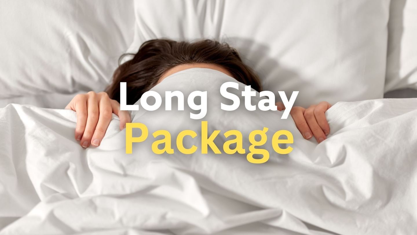 Long Stay Offer poster used at Sunway Velocity Hotel Kuala Lumpur