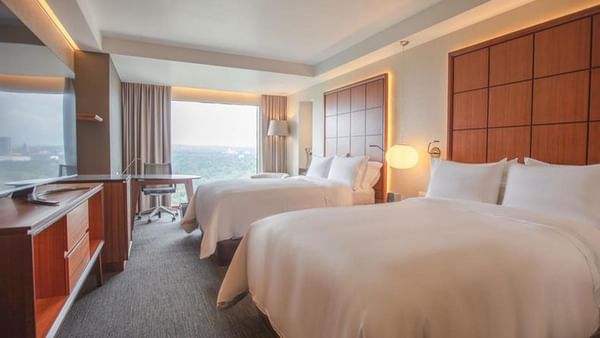 Deluxe Room with two Double Beds and Park view at Grand Fiesta Americana