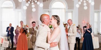 Newlyweds at the Berkeley