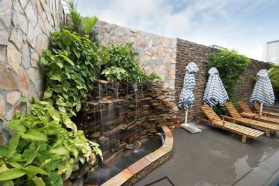 Pool Side The Lily Gate Lagos - Water Fall