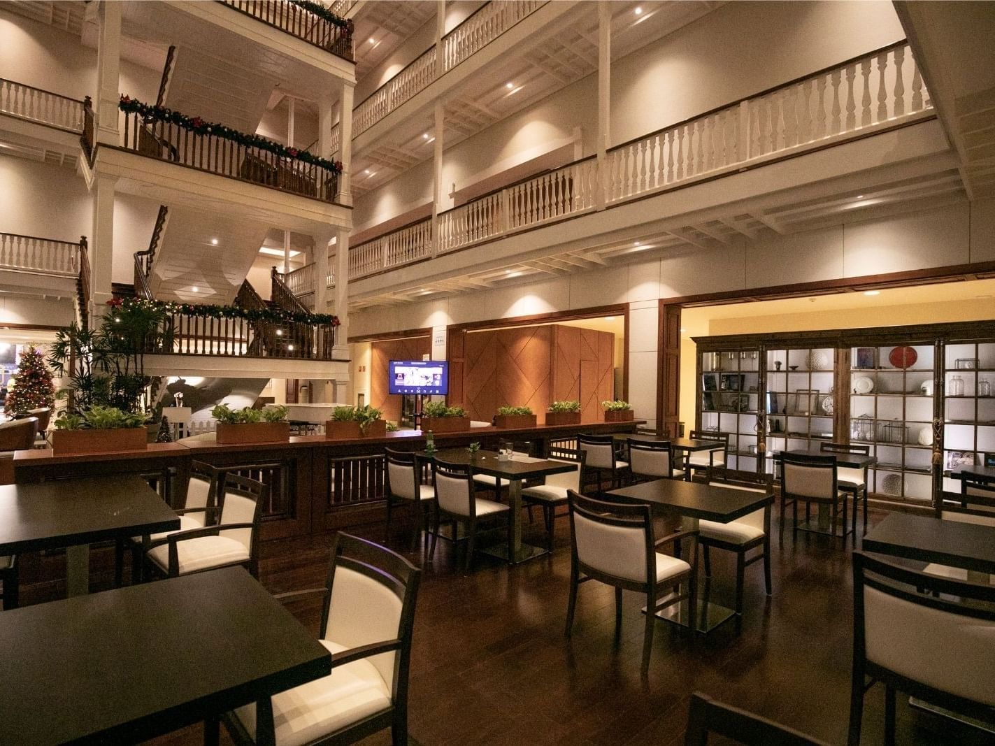 Restaurante La Central en el Central Hotel Panama Casco Viejo en Panamá.