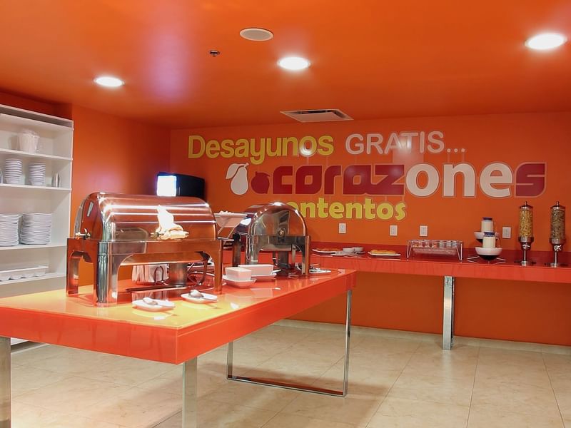 Breakfast Buffet area in a breakfast room at One Hotels