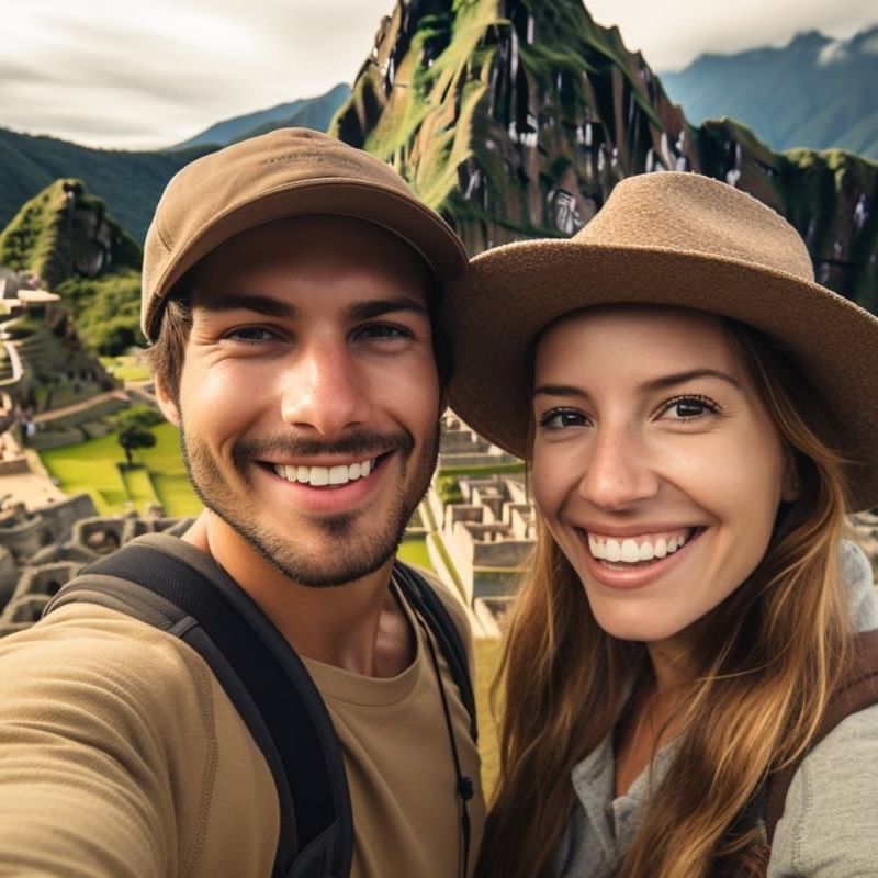 fotografia en machu picchu