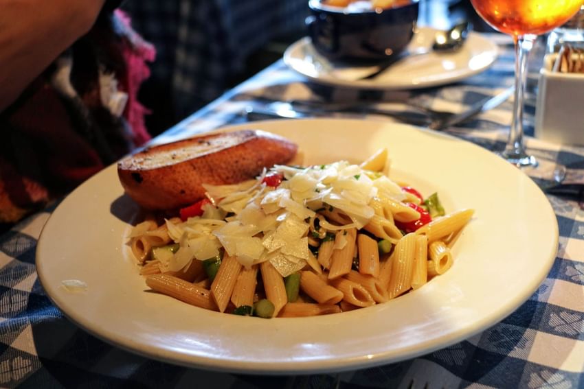 Dining at Perrys at Hotel Griffon