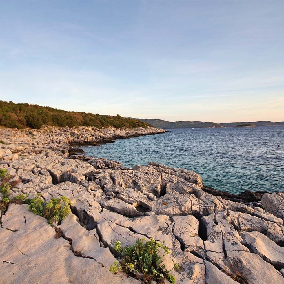 Lake in National Park Kornati Islands near Falkensteiner Family Hotel Diadora