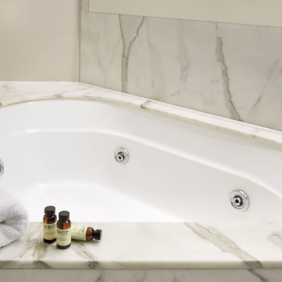 Bathtub in Garden View Bathroom at Pullman Quay Grand Sydney