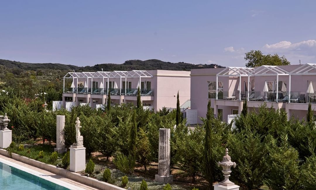 The view from One bedroom suite pool view at Kairaba Hotels