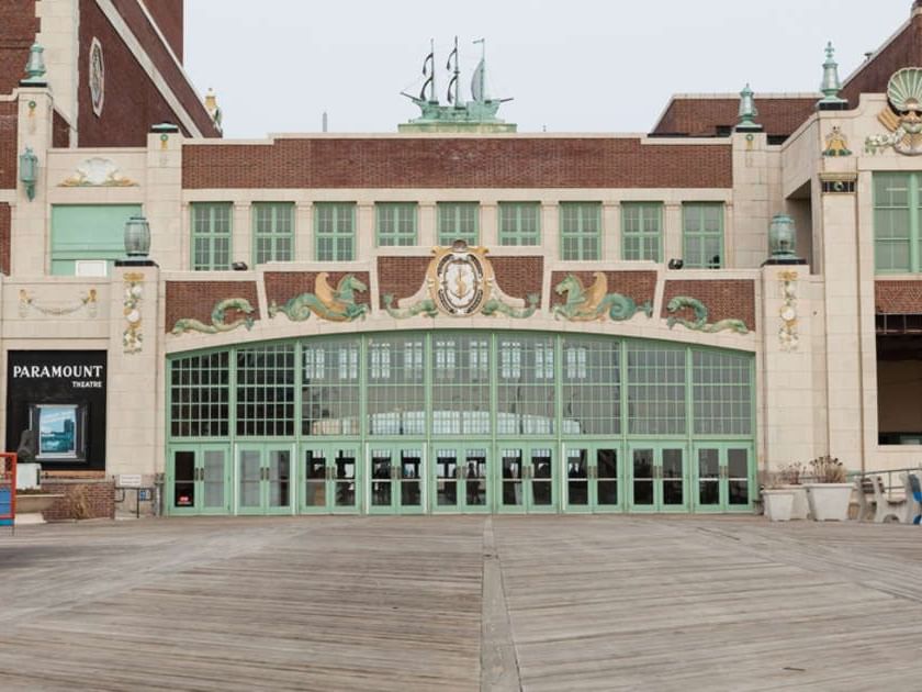 Convention Hall near Berkeley Oceanfront Hotel Asbury Park NJ