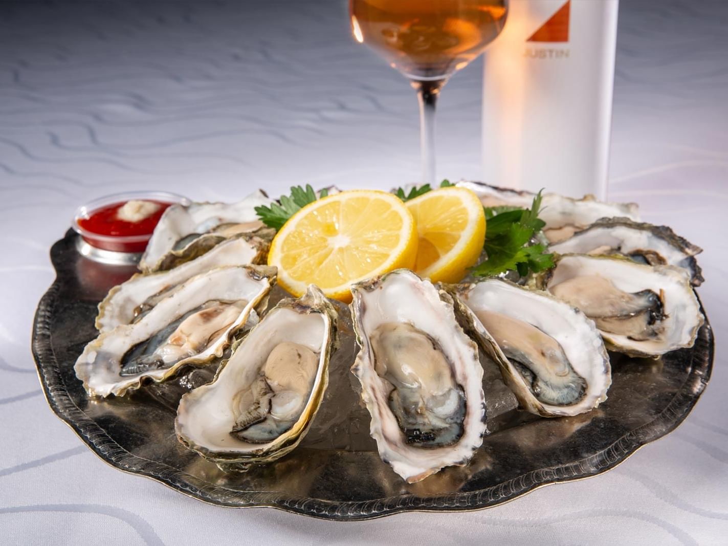 Platter of a Dozen Oyster