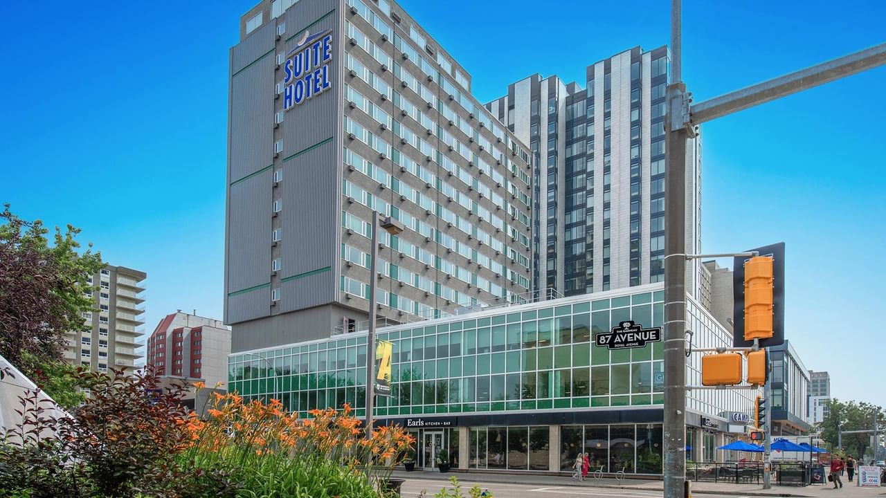 Campus Tower Suite Hotel Exterior