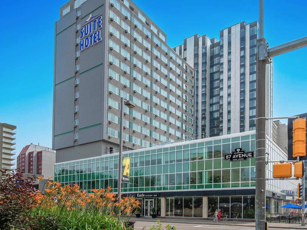 Campus Tower Suite Hotel Exterior