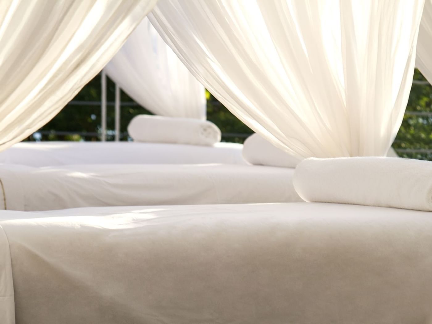 Spa beds at Fiesta Americana hotels and resorts