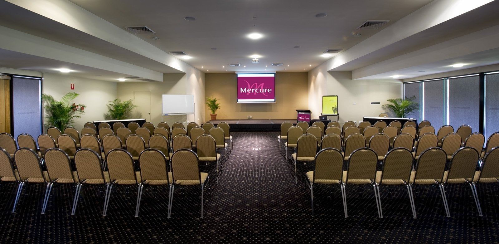 Properly arranged meeting room at Mercure Hotel Townsville 