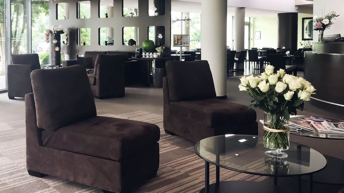 Hall at Hôtel du Pasino in Saint-Amand-Les-Eaux, France