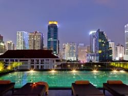 View of The Rooftop Pool Bar at Maitria Mode Sukhumvit 15