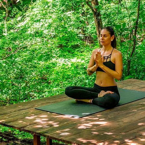 Meditation at Tierra Magnífica Hotel in Guanacaste, Costa Rica