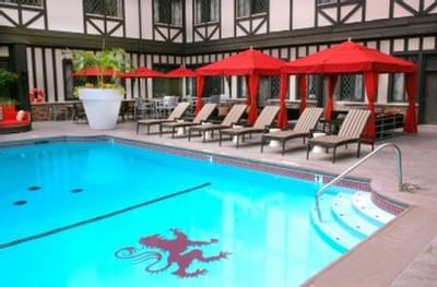 pool at Cheshire Inn