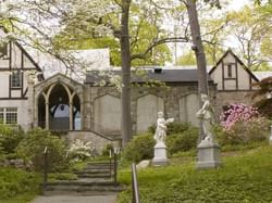 Exterior of Stamford Museum and Nature Center near J House Greenwich