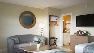 couch in suite
