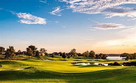 Landscape view of the Golf course at Shangri-La Monkey Island