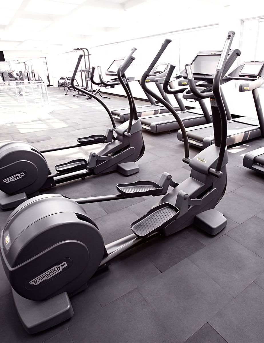 Gym equipment in Natura Gym & Spa at Tikal Futura Hotel