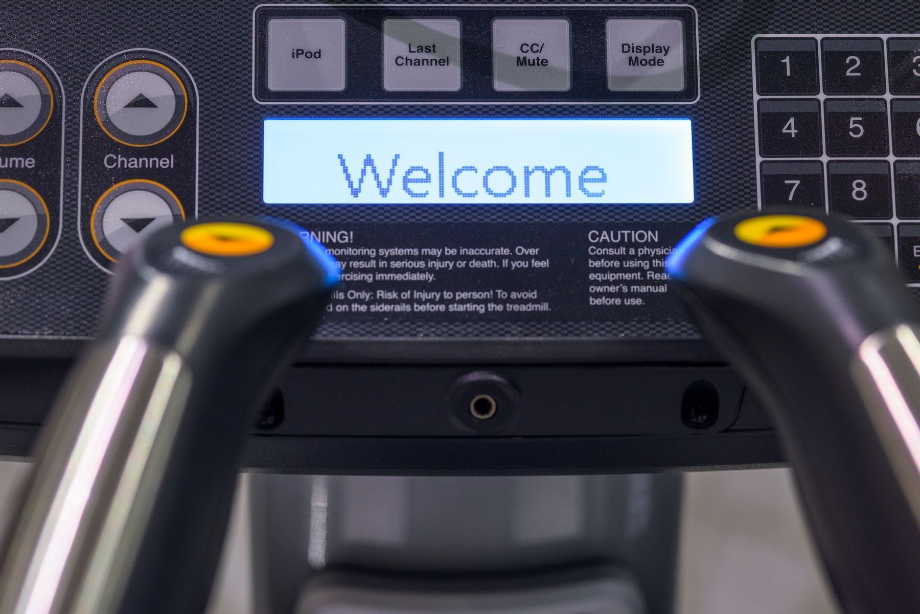 Detail photo of treadmill