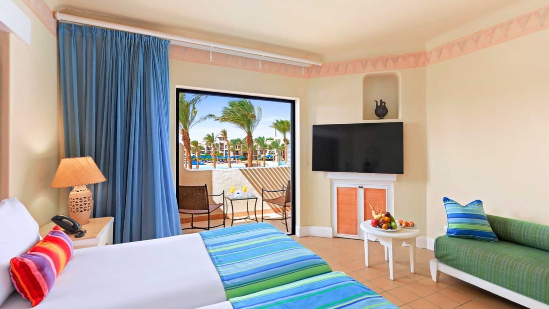 Deluxe Room with Beach Front at Pickalbatros Sands Hotel in Port Ghalib