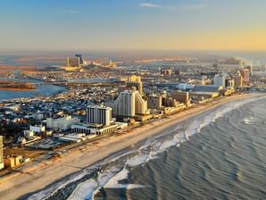 Aerial View of Atlantic City