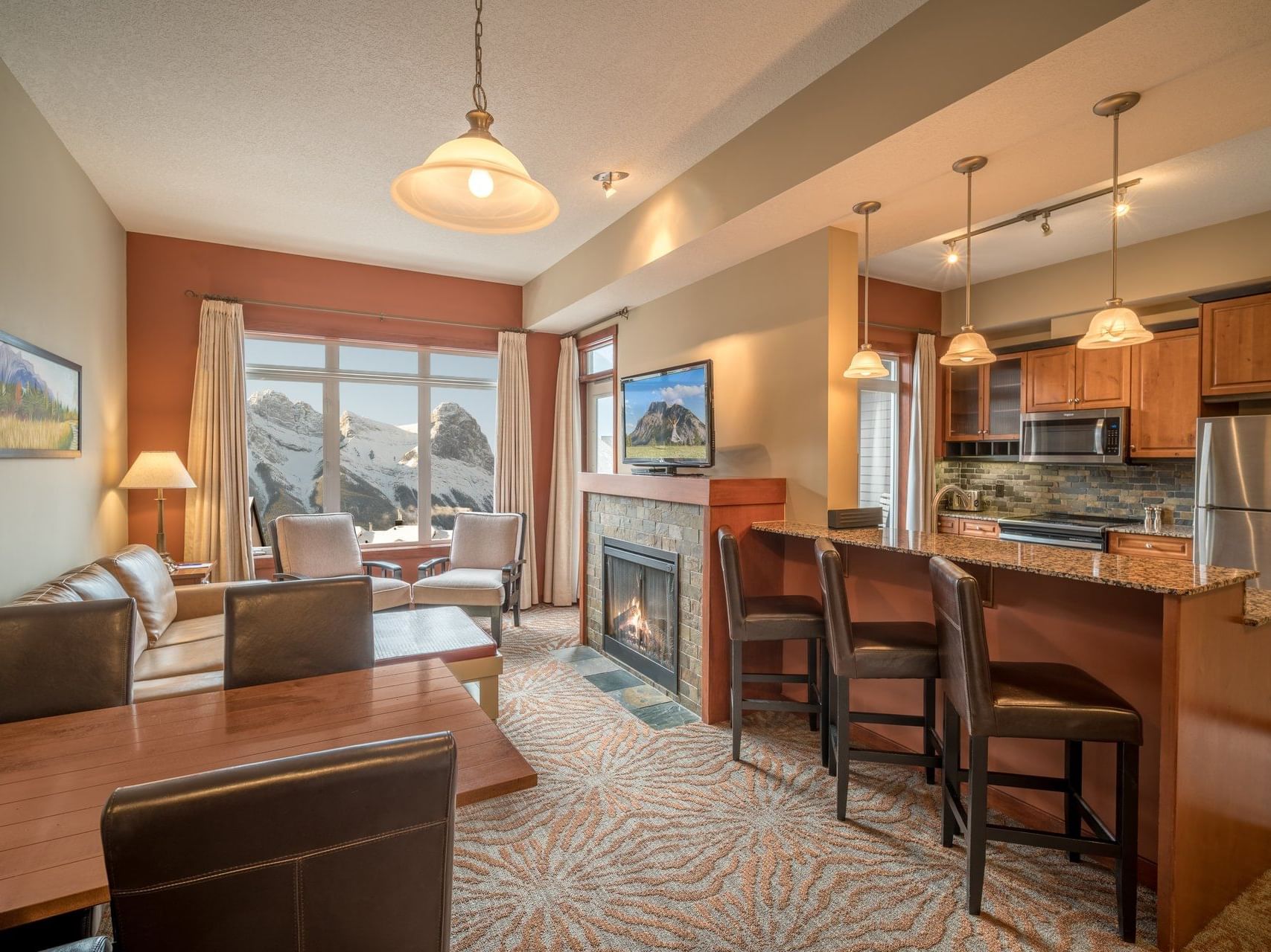 2 Bedroom Suite with mountain view at Clique Hotels & Resorts