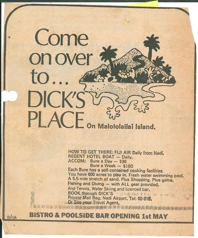 Newspaper Advert 1978