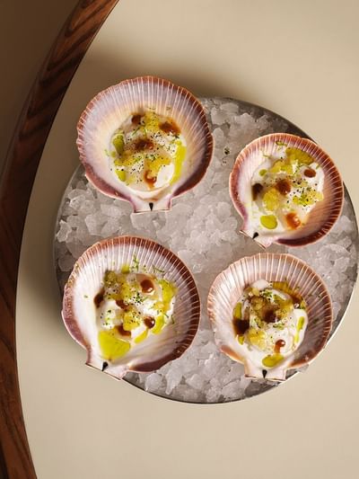 Scallops at tilda
