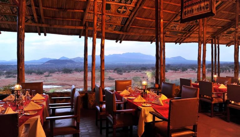 | Lodge In Tsavo West National Park