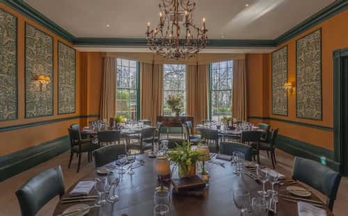 Private dining at Richmond Hill Hotel