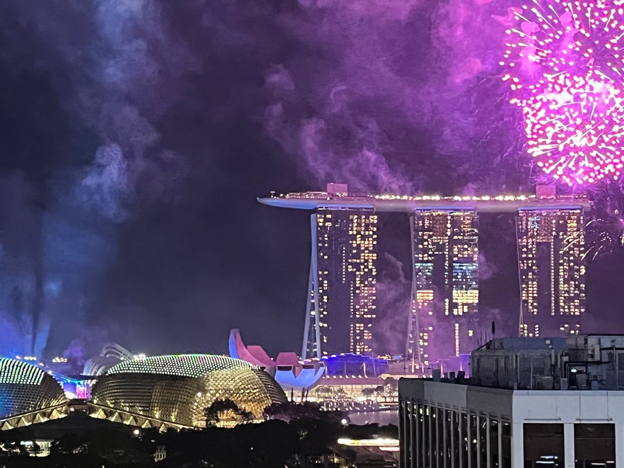 Grand Park City Hall | Fireworks Spots