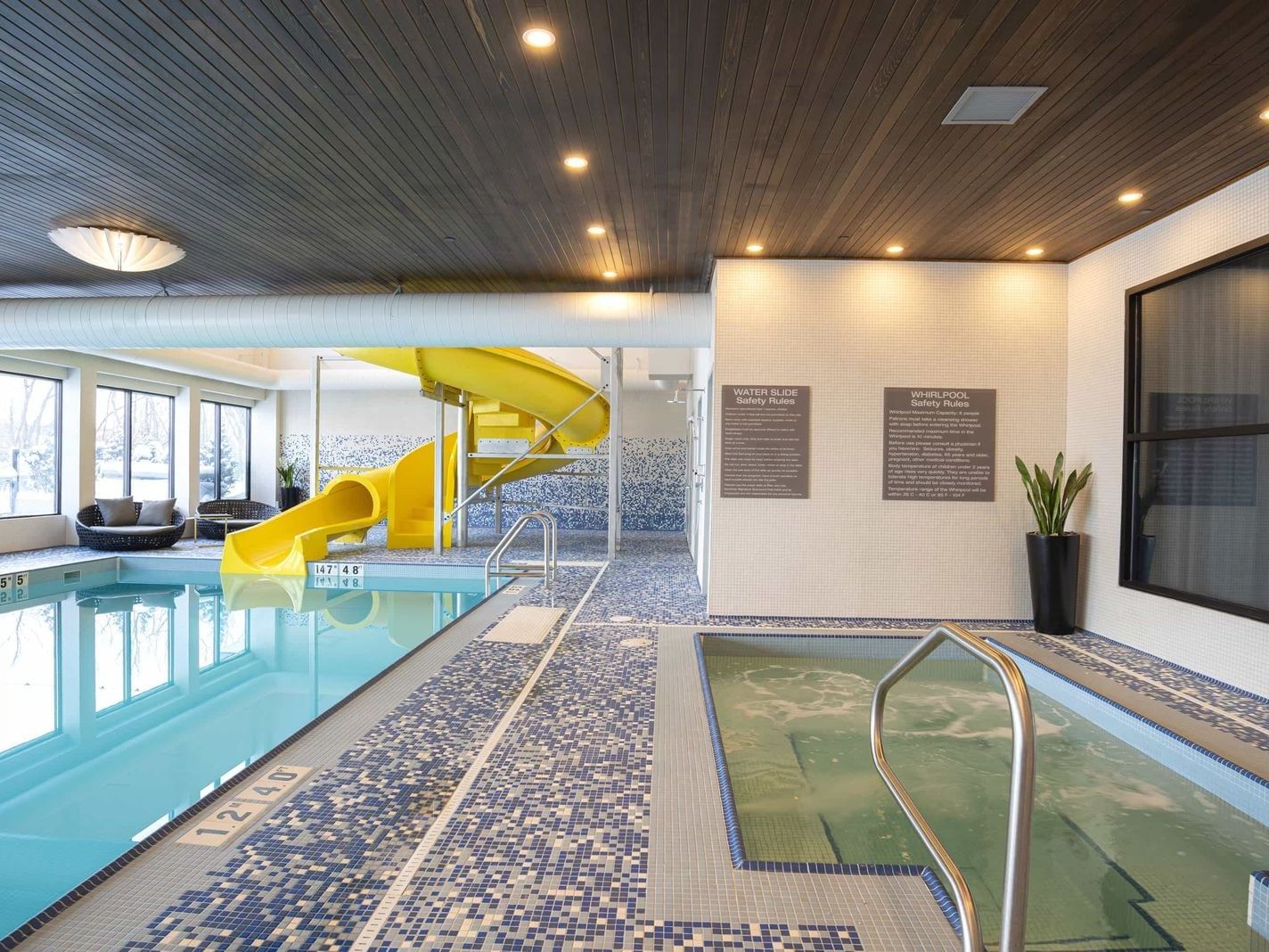 Indoor Pool Sandman Signature Sherwood Park