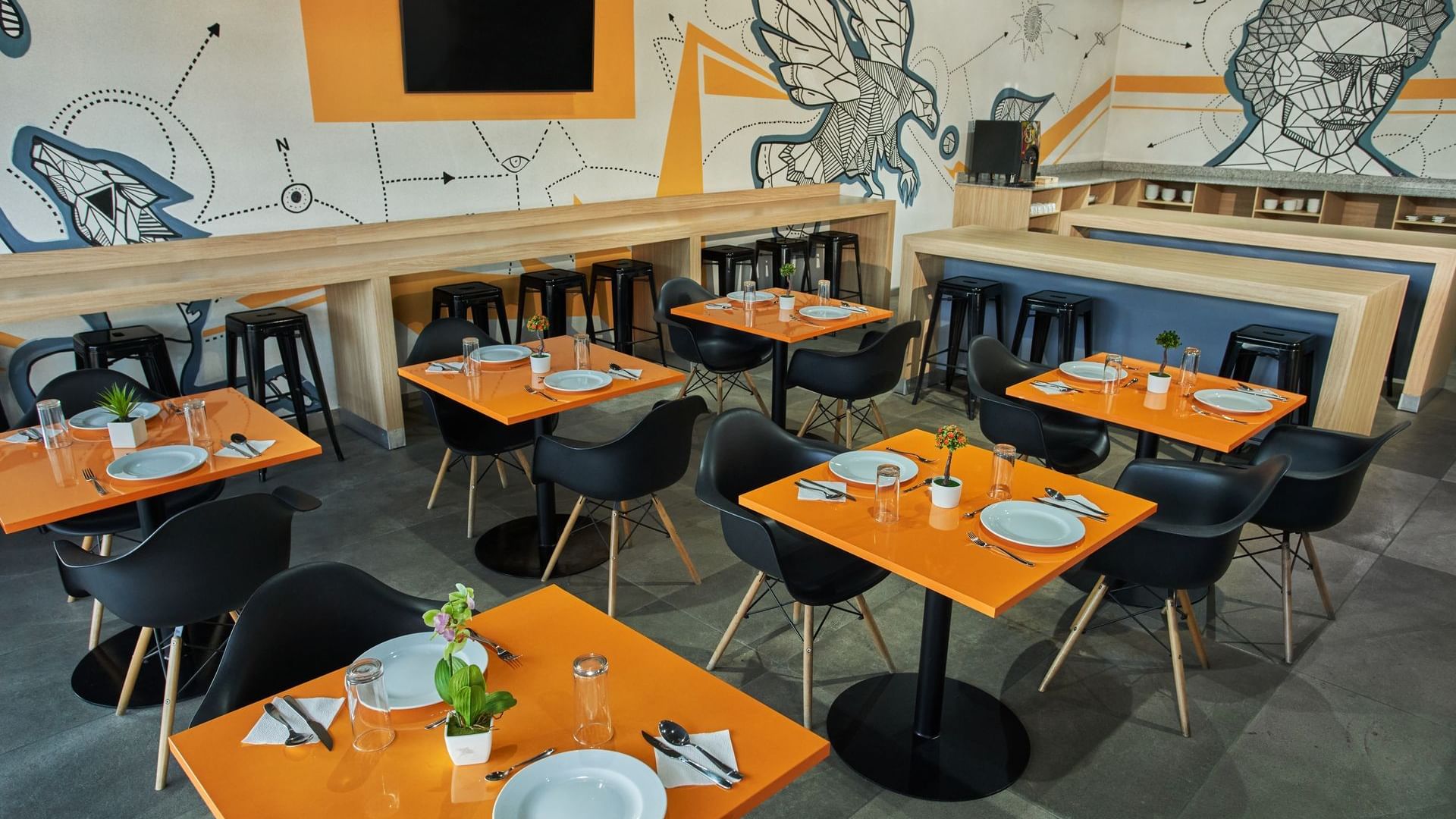 Desayunoone restaurant at Gamma Querétaro