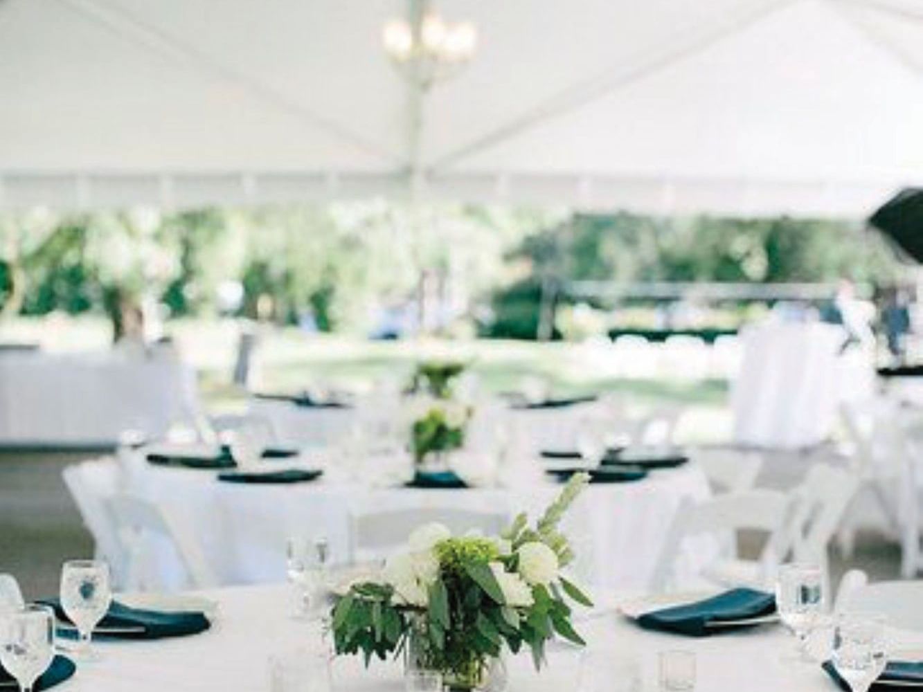 Set For Wedding Reception