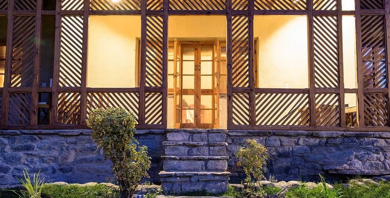 Exterior of Garden House Standard Room at Shigar Fort Residence