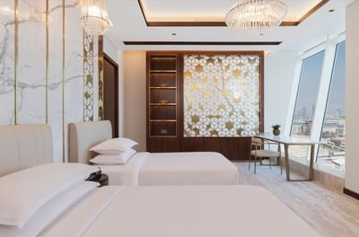 Deluxe Twin Room at Velero Hotel Doha Lusail