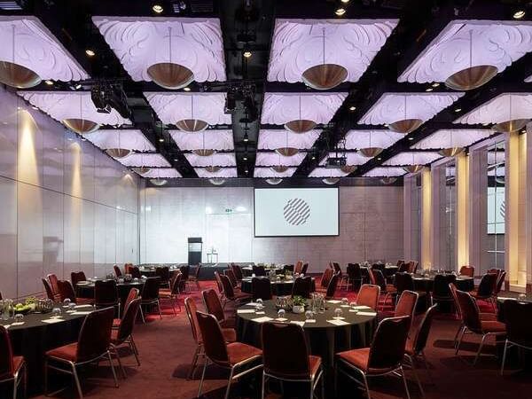 Ballroom three with 200 seats at Pullman Melbourne on the park