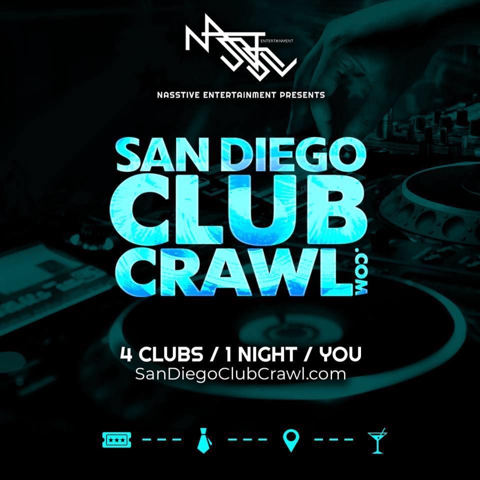 San Diego 4th of JULY Bar and Club Crawl