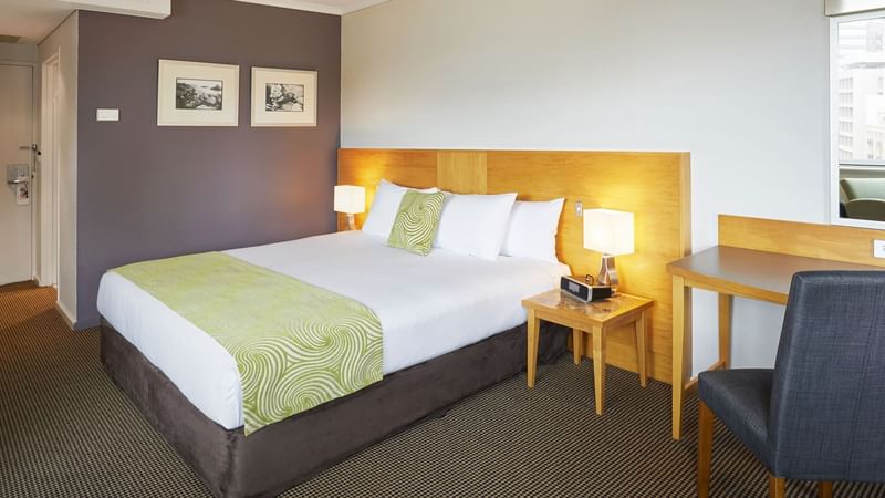 Relaxing space superior king bed in Novotel Perth Langley hotel