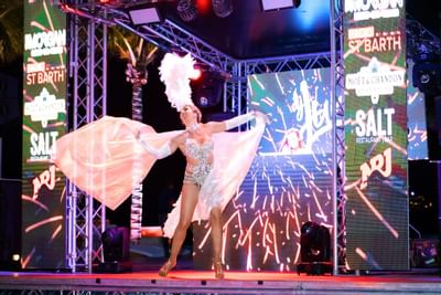 Dancer preforming on stage at The Morgan Resort Spa Village