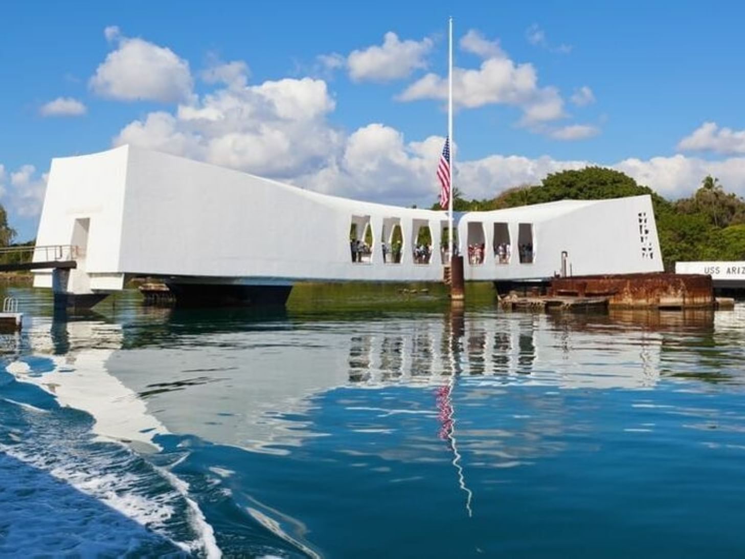 Arizona Memorial in Pearl Harbor at Stay Hotel Waikiki