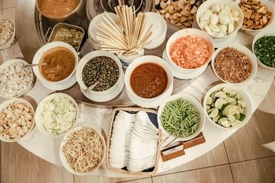 Spices in Spice Market Restaurant at Pelangi Beach Resort & Spa