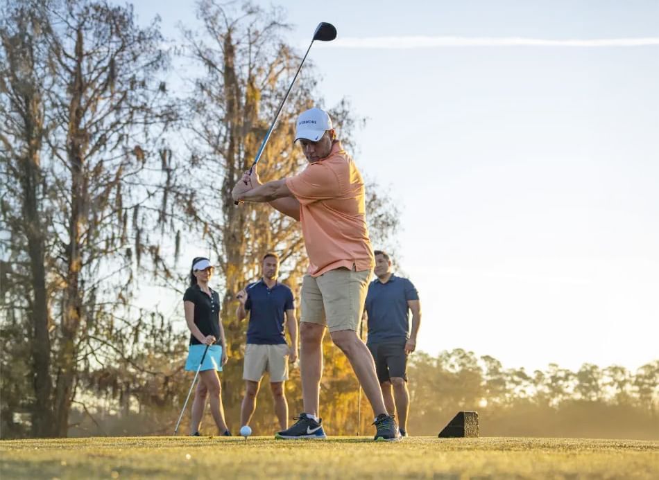Golfing at Grand Cypress Golf